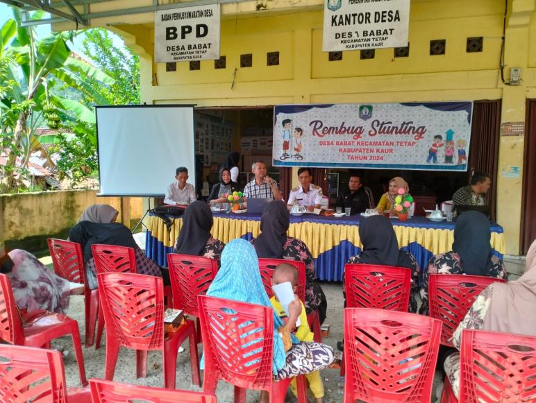 Poto rembuk stunting desa