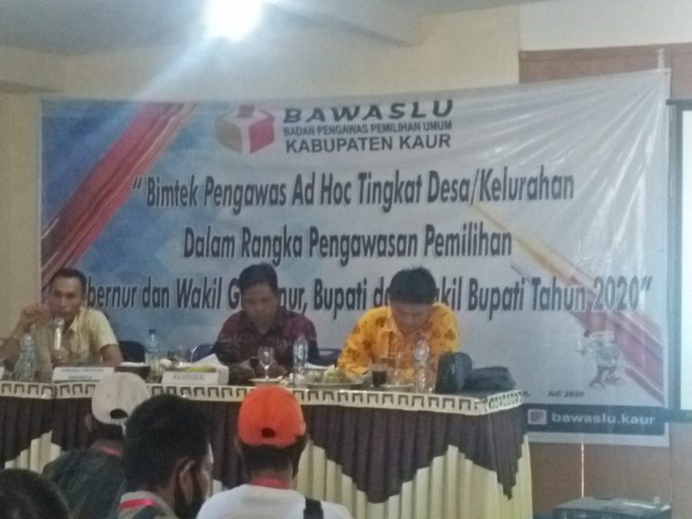 Bimtek Bawaslu kaur