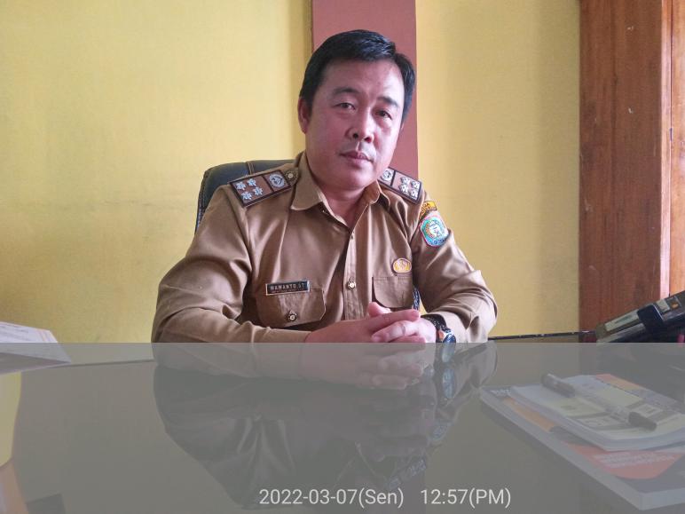 Kabid CK PU, Wawanto, ST