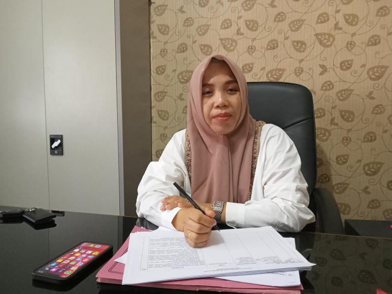 Sekretaris KPU Kaur, Yeni Rahayu 
