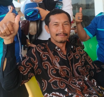 Anggota LSM Lippan Jaya, yayan