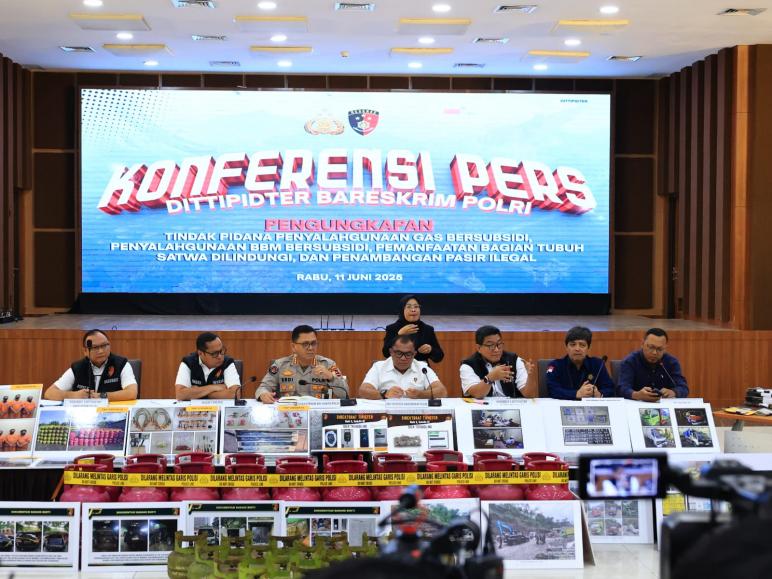 Bareskrim Polri Gagalkan Perdagangan Sisik Trenggiling Senilai Rp1,2 Miliar