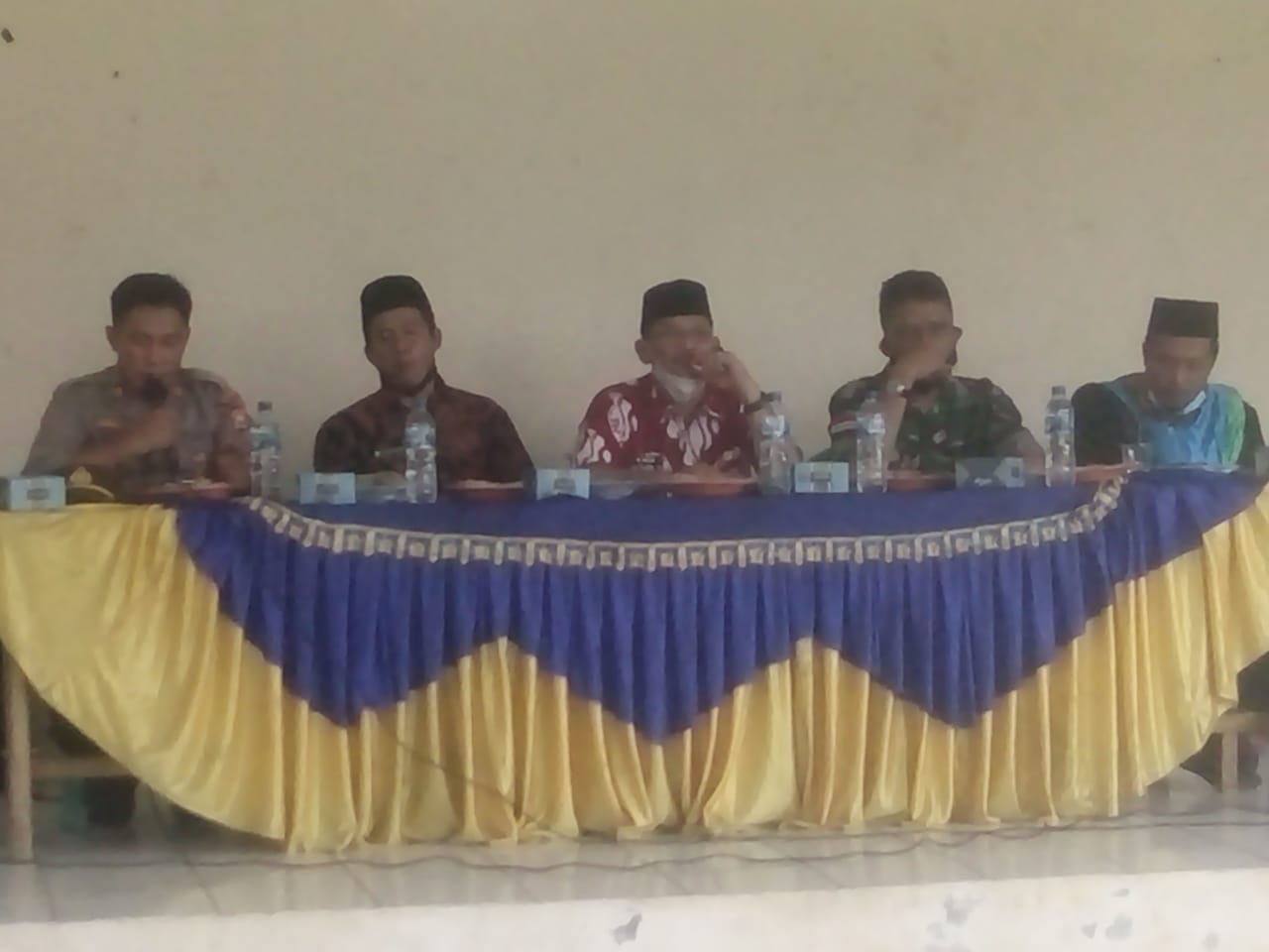 Kades camat Kapolsek danramil
