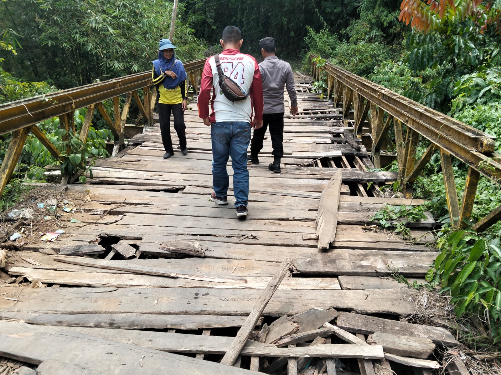 Cek jembatan AKP Kosseri