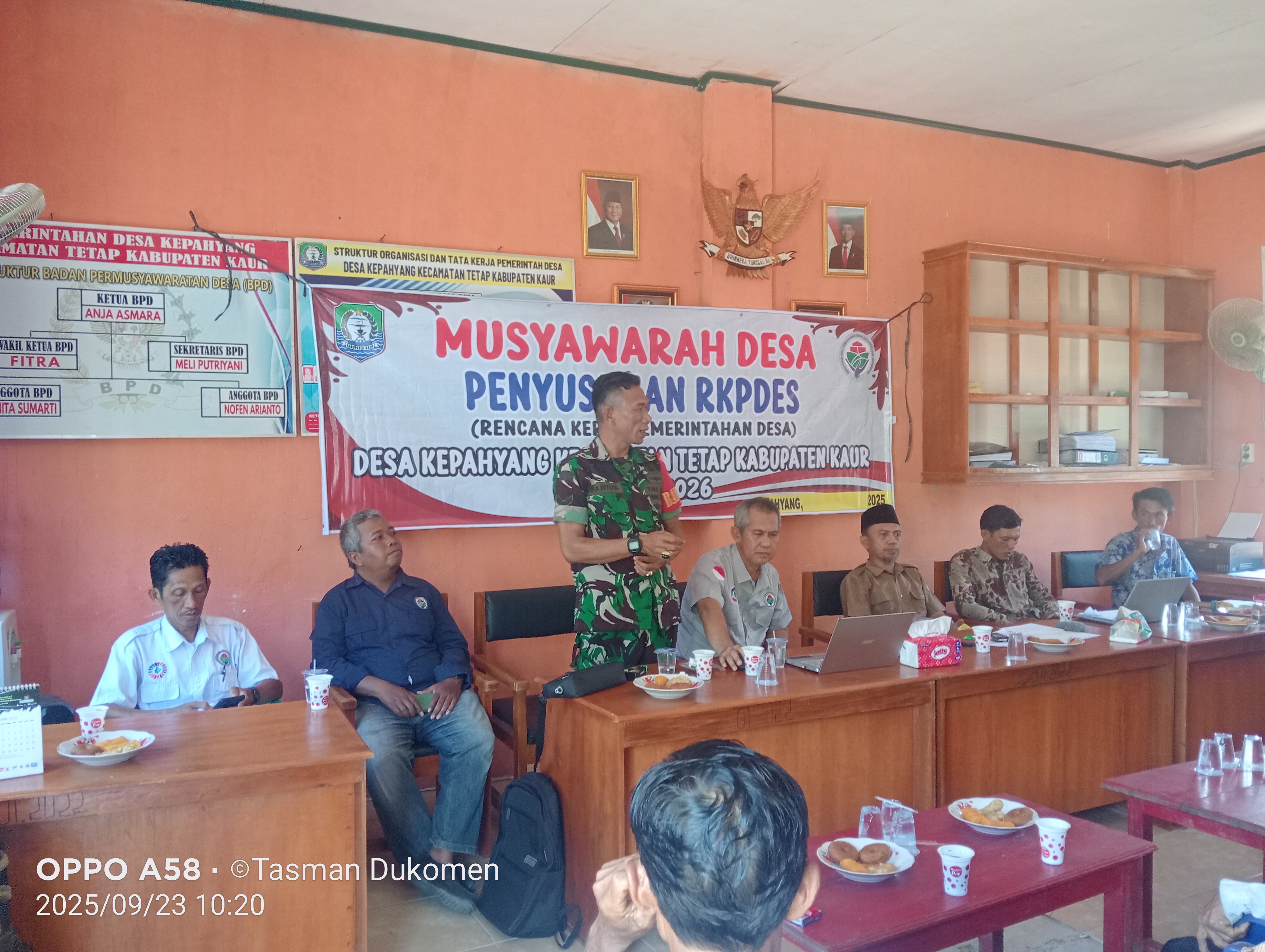 Sambutan Babinsa
