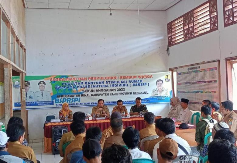 Perkim kaur sosialisasi