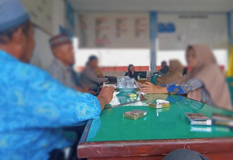 Sidang adat desa Kasuk baru 